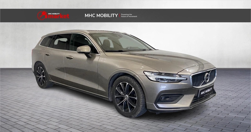 Volvo V60 cena 109900 przebieg: 121660, rok produkcji 2019 z Brzozów małe 37